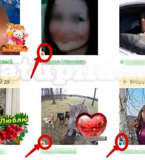 Что значит оранжевый и синий кружок в Одноклассниках