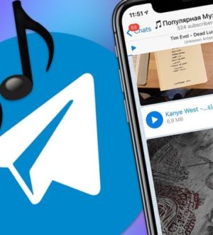 Управление музыкой в Telegram